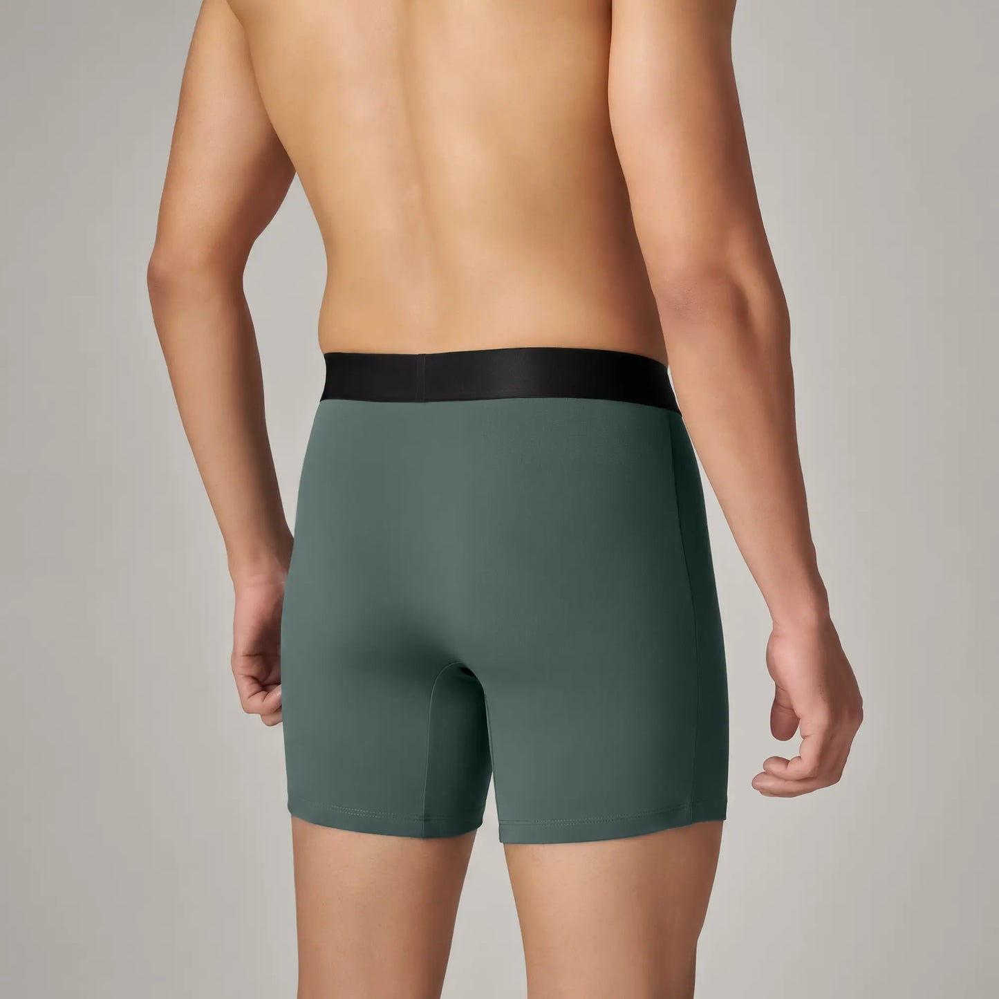 Alpha Tactel Boxer Briefs - Olive Green