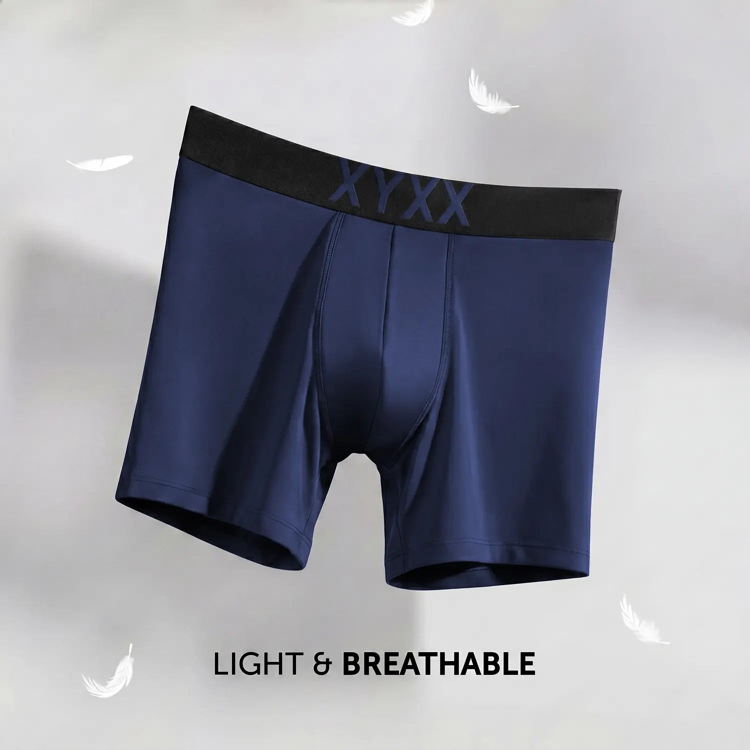 Alpha Tactel Boxer Briefs - Navy Blue
