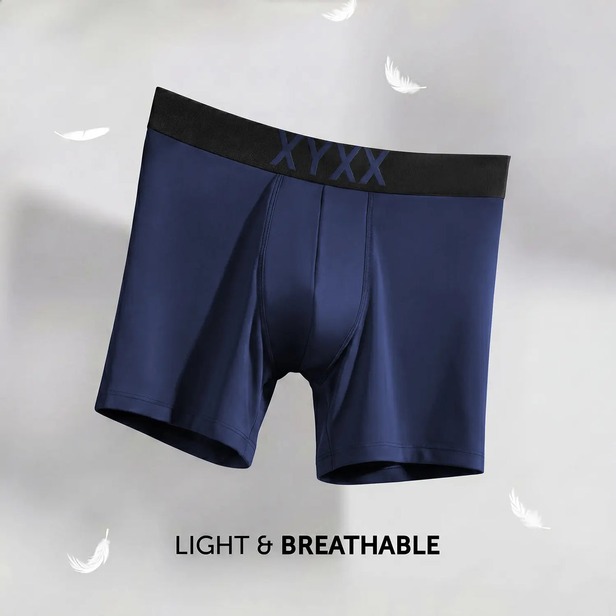 Alpha Tactel Boxer Briefs - Navy Blue