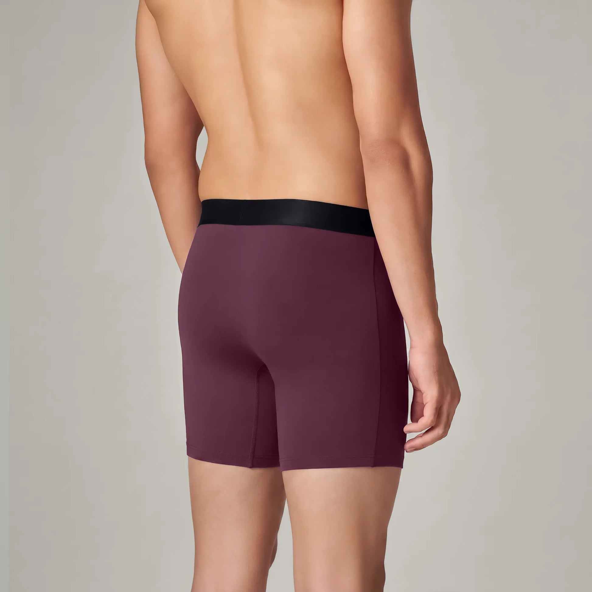 Alpha Tactel Boxer Briefs -Auburn Red