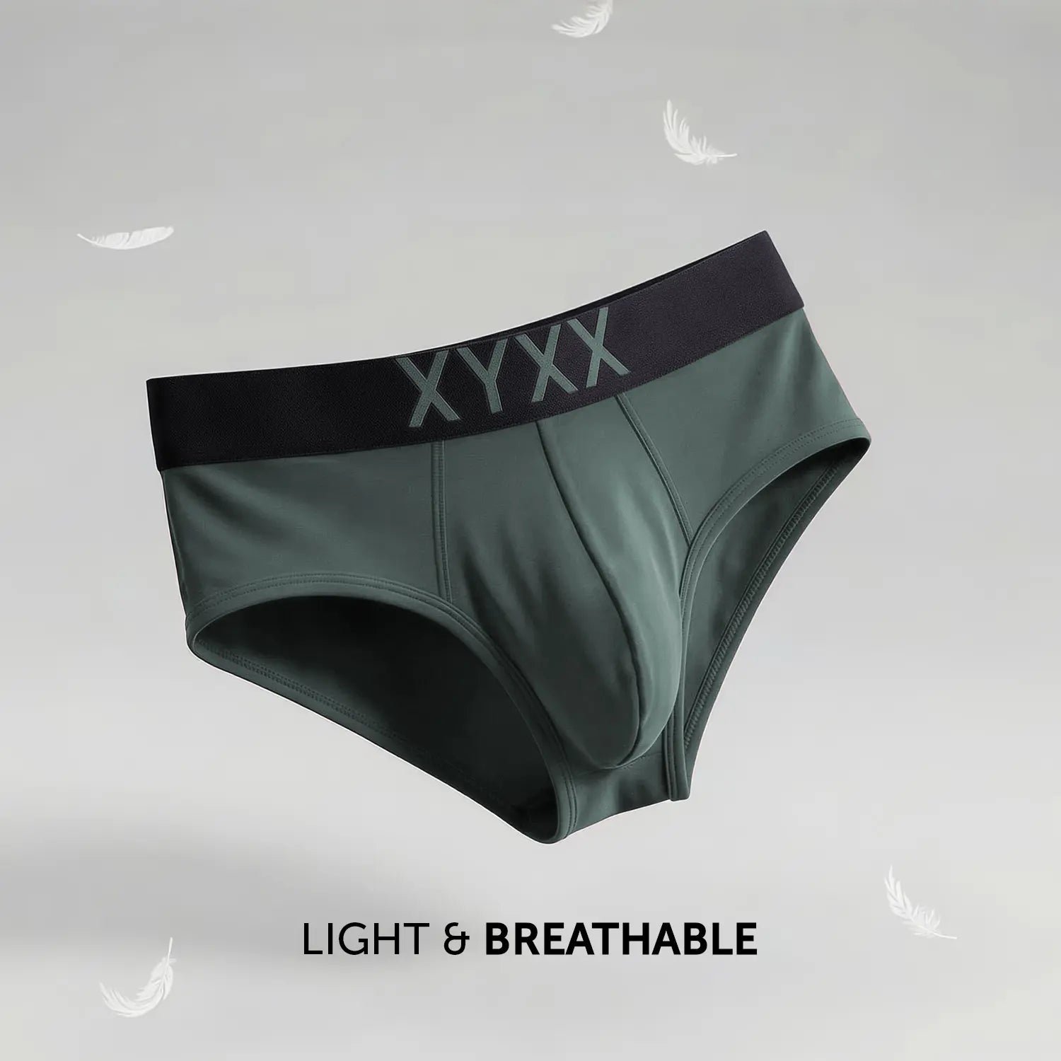 Alpha Tactel Briefs - Olive Green