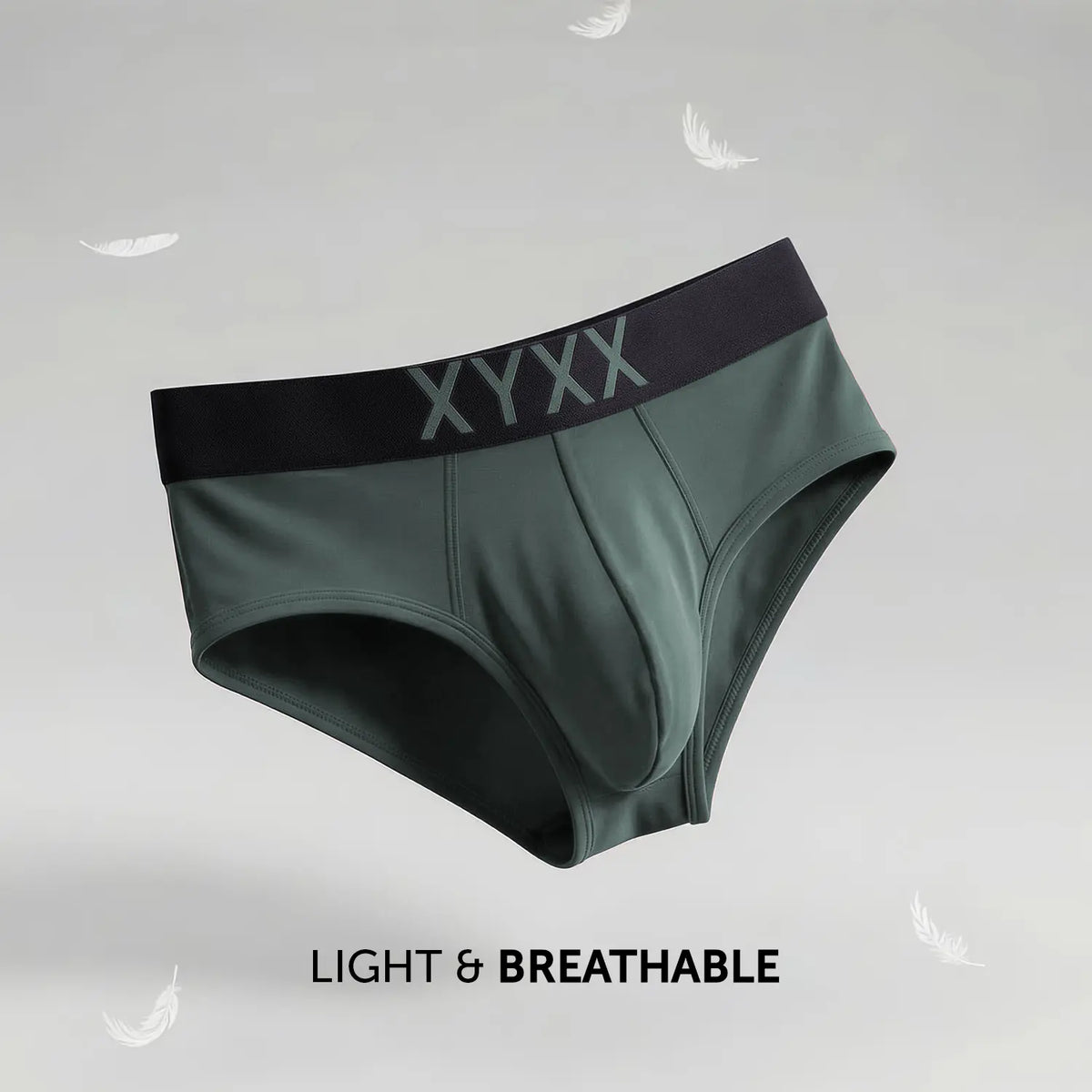 Alpha Tactel Briefs - Olive Green