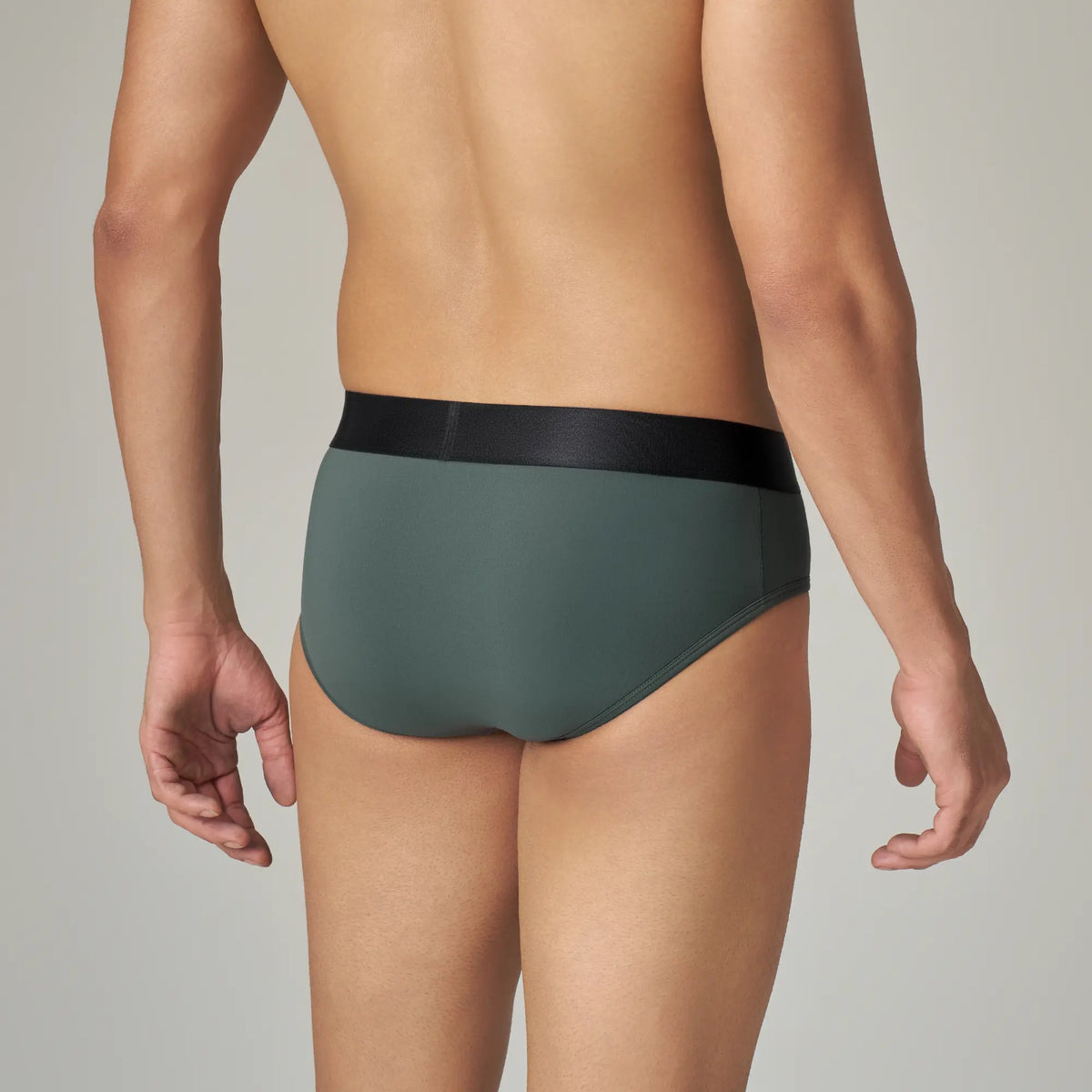 Alpha Tactel Briefs - Olive Green
