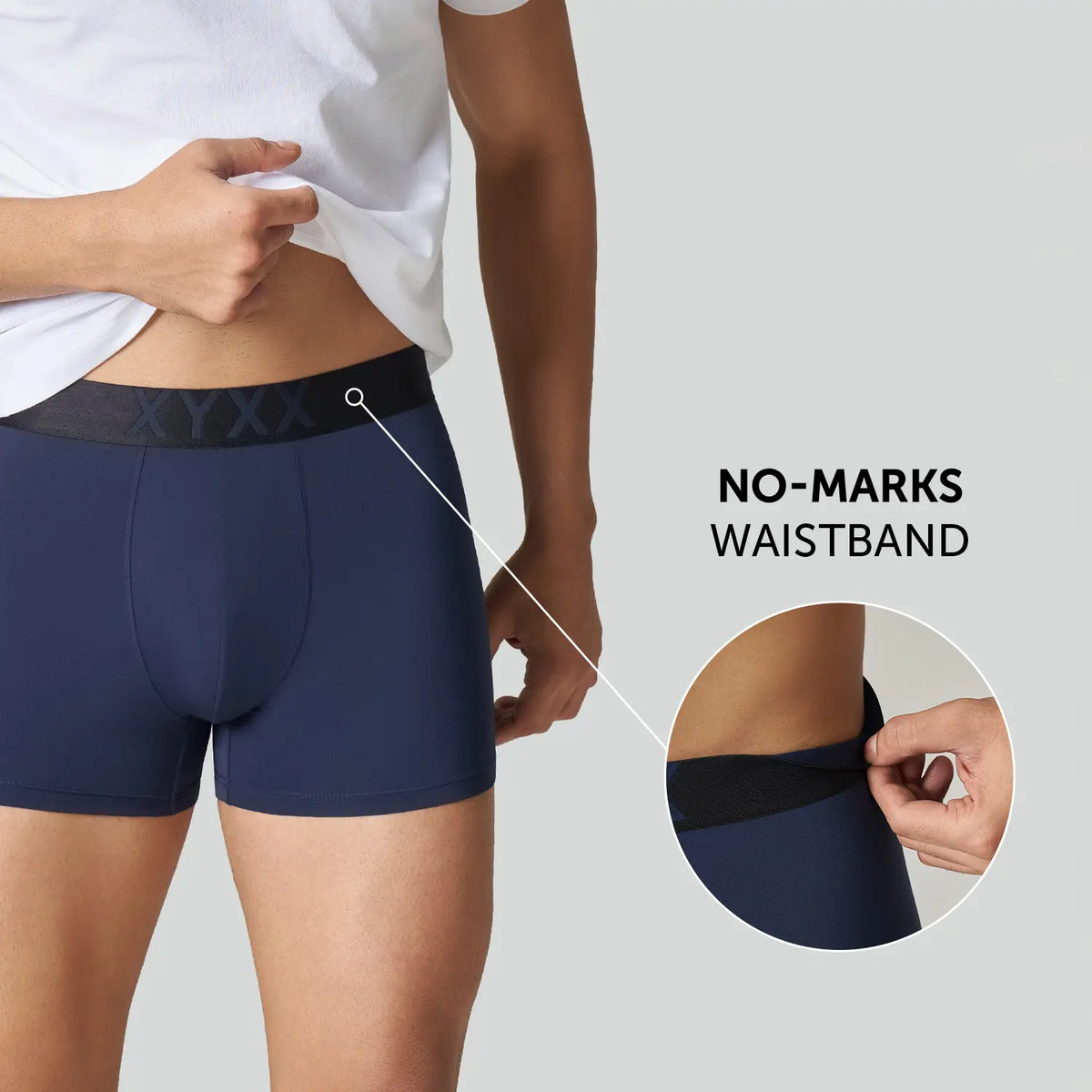 Alpha Tactel Trunks - Navy Blue