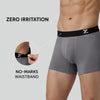 Aero Silver Cotton Trunks Ash Grey