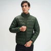 Ultra-Light Puffer Jacket - Olive Green