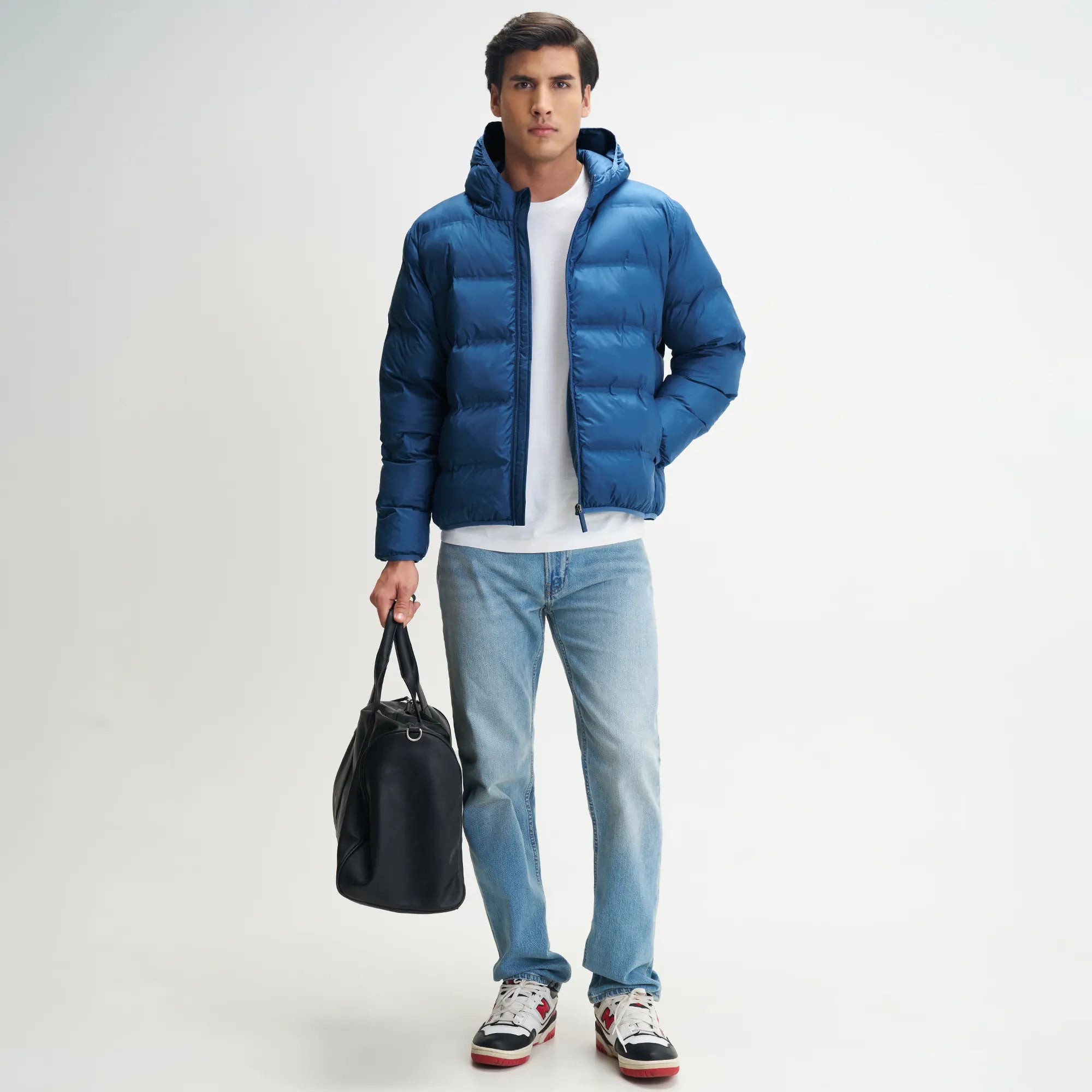 Ultra-Warm Puffer Jacket - Royal Blue