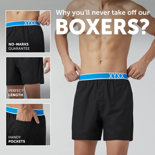 Volt Cotton Boxer Pitch Black - XYXX Crew