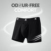 Super Combed Cotton-Modal Boxer Briefs - Black Knight