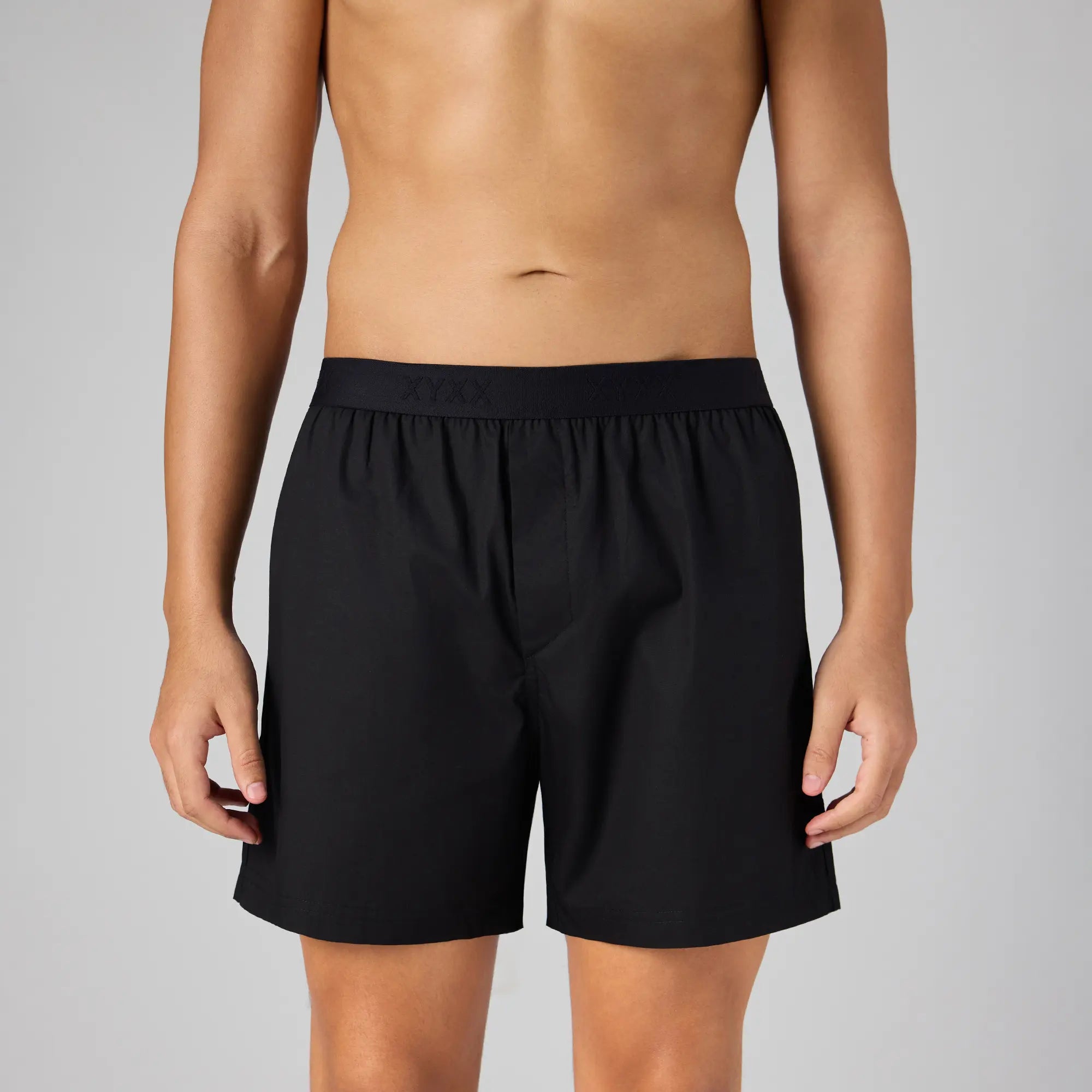 Solid Inner Boxers - Pitch Black
