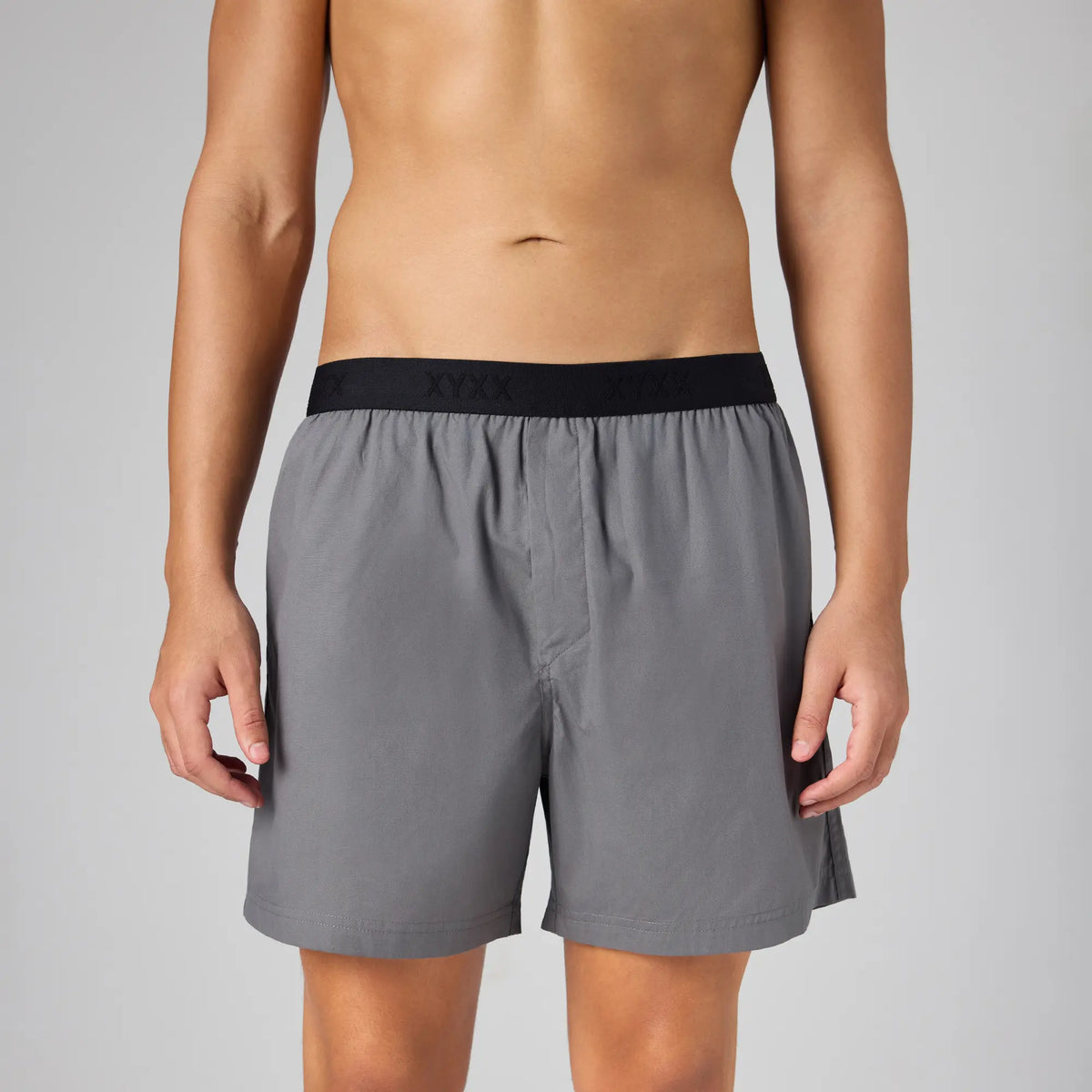 Solid Inner Boxers - Graphite Grey
