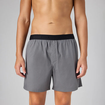 Solid Inner Boxers - Graphite Grey