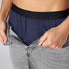 Solid Inner Boxers - Navy Blue