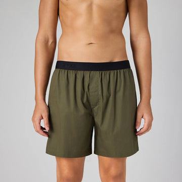 Solid Inner Boxers - Olive Green