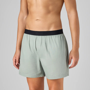 Solid Inner Boxers - Sage Green