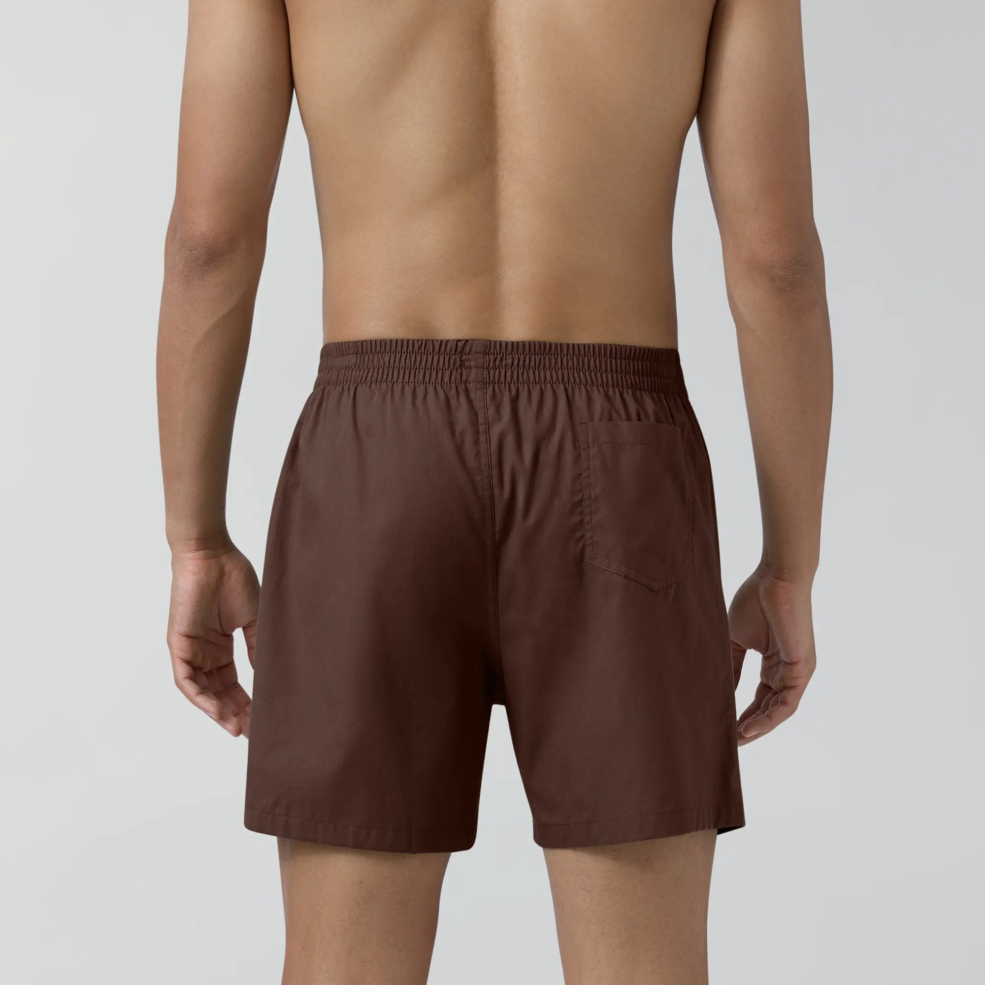 Solid Inner Boxers - Espresso Brown