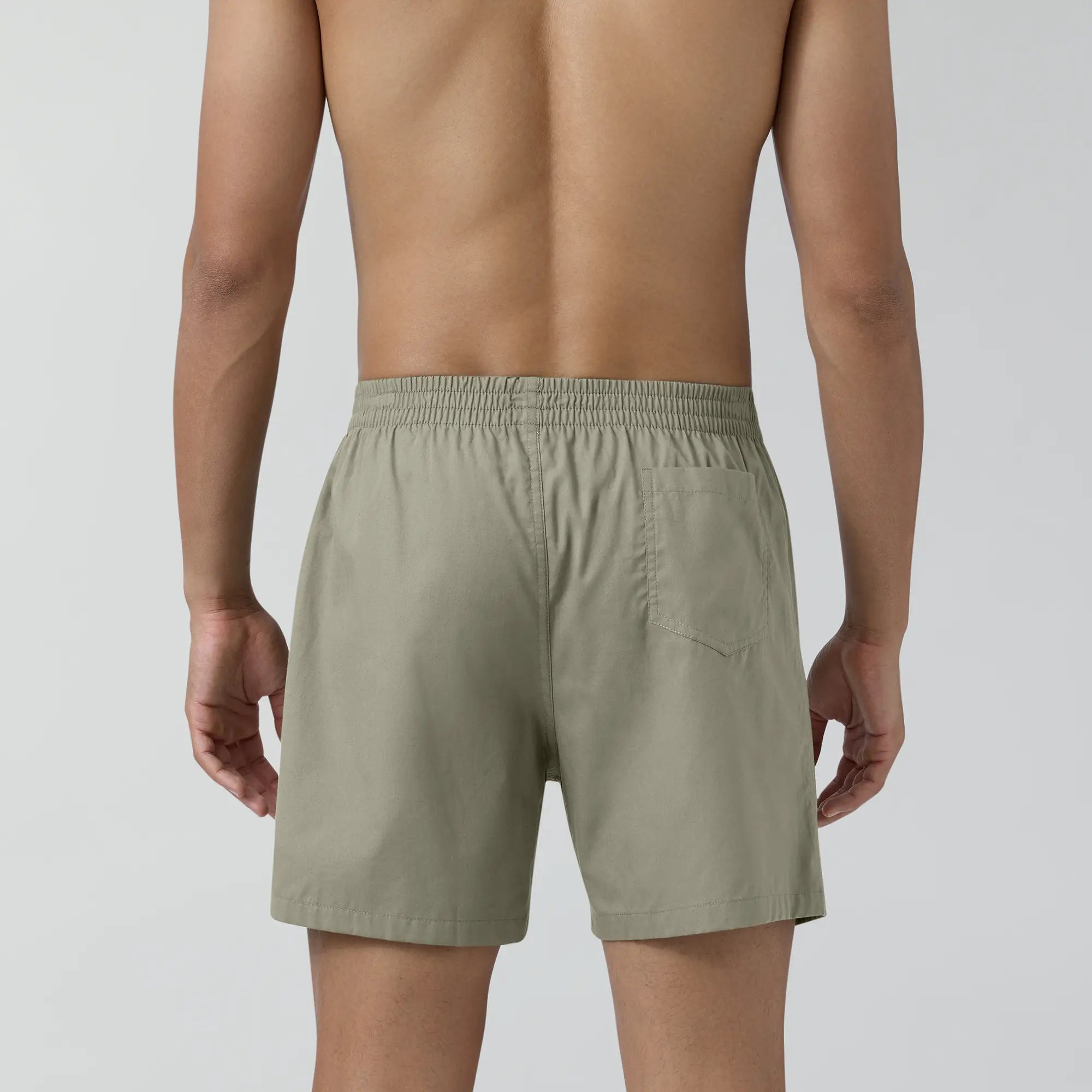 Solid Inner Boxers - Cascade Grey