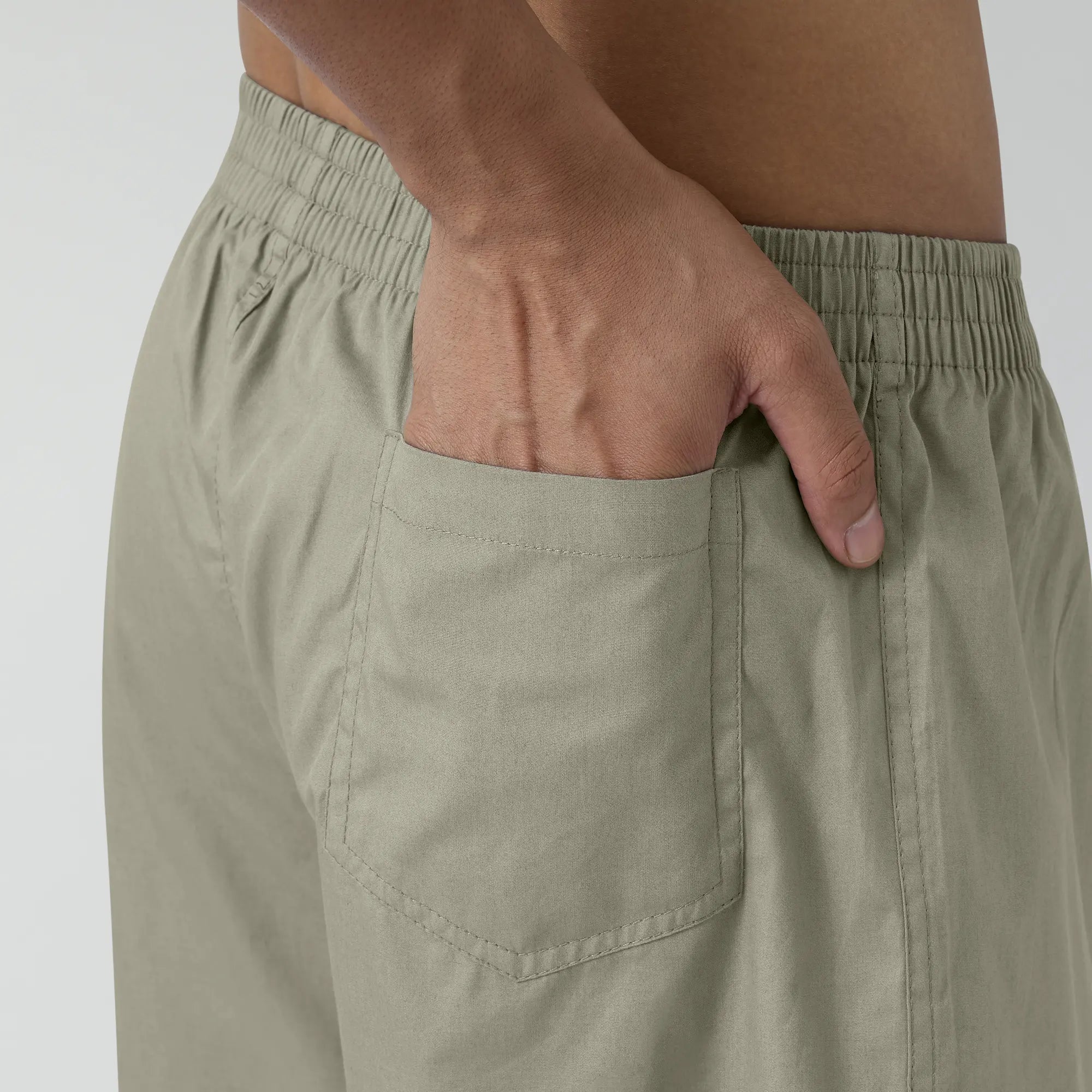 Solid Inner Boxers - Cascade Grey