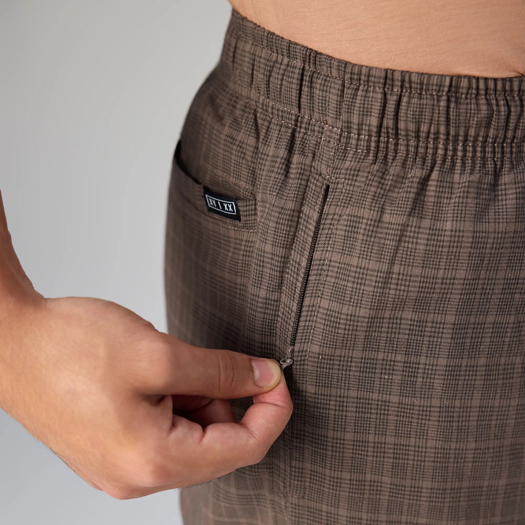 Cotton Printed Pyjamas - Walnut Brown