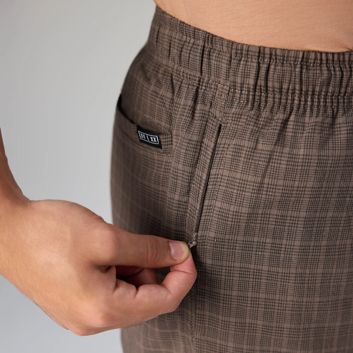 Cotton Printed Pyjamas - Walnut Brown
