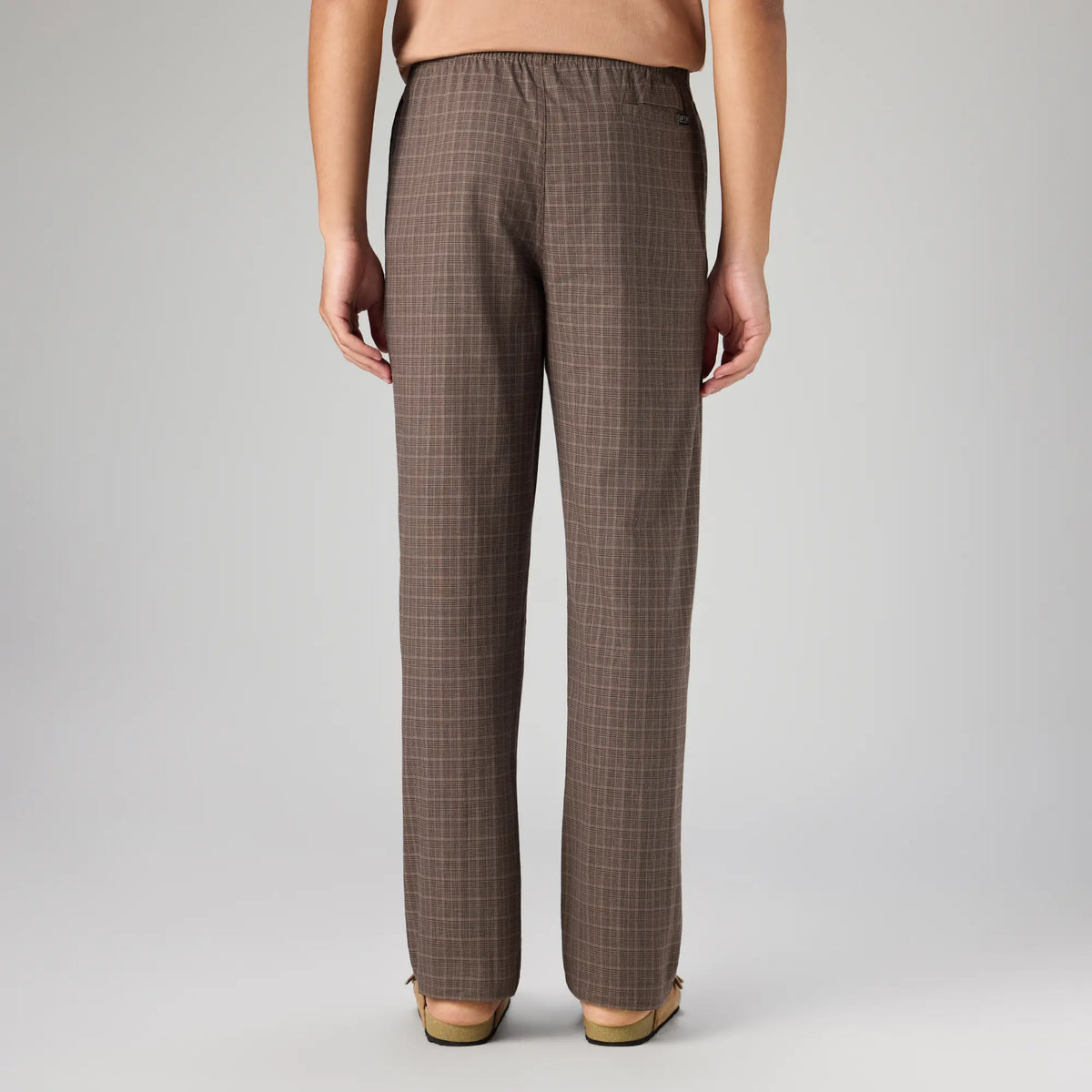 Cotton Printed Pyjamas - Walnut Brown
