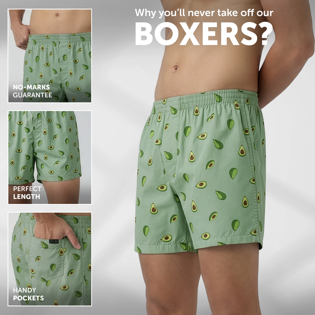 Super Combed Cotton Boxers Pack of 2