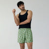 Printed Inner Boxers - Avocado Green