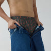 Printed Inner Boxers - Strawberry Grey