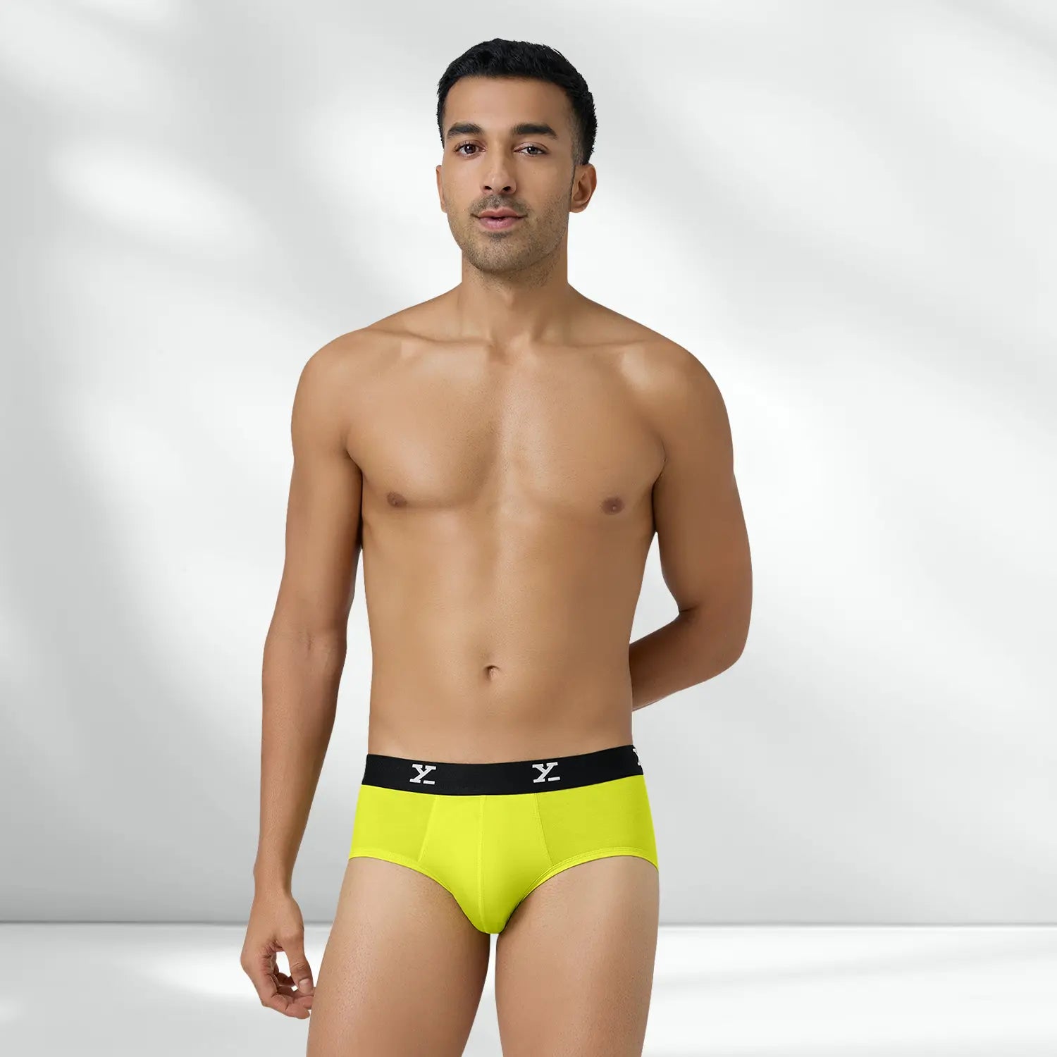 Ace Modal Briefs Lime Punch