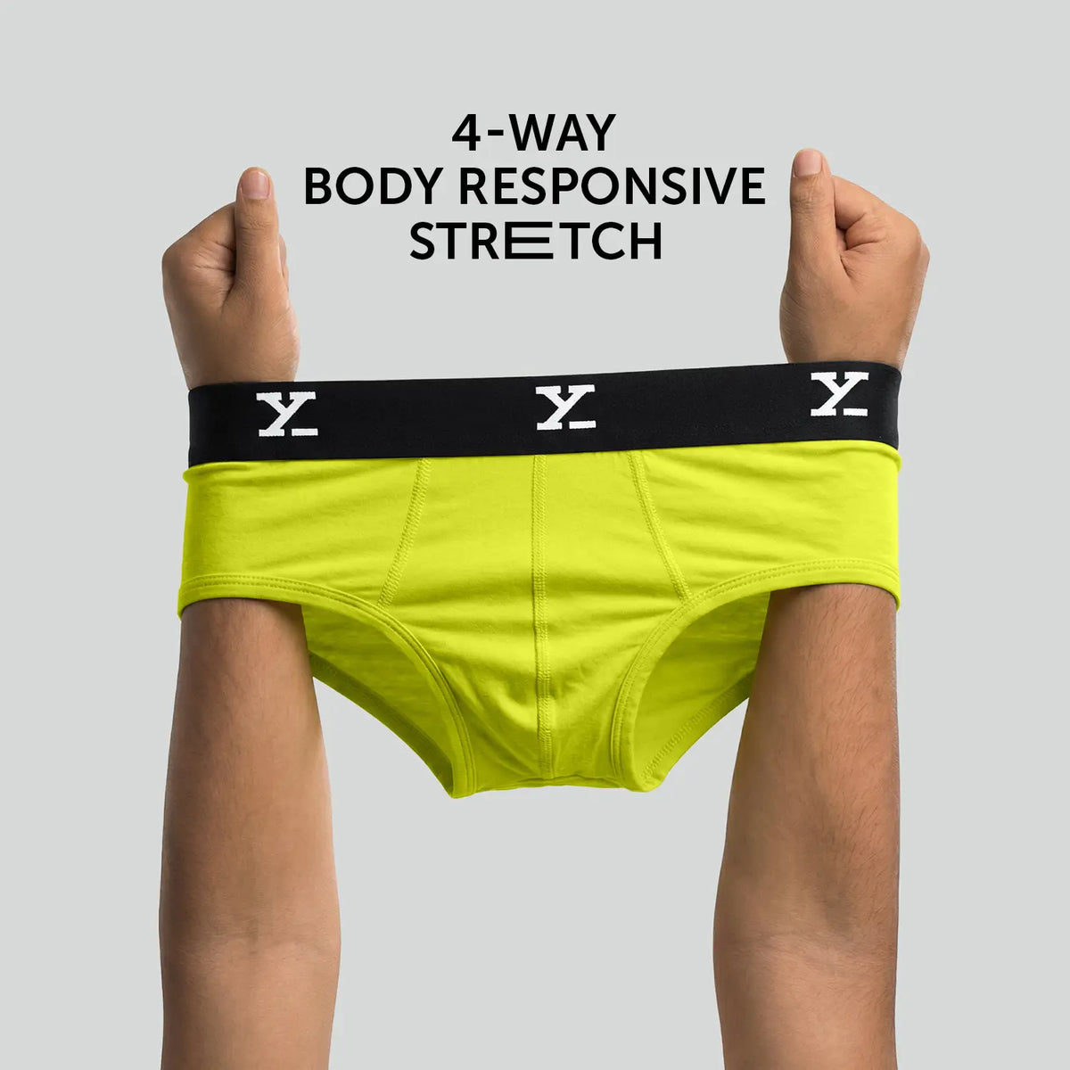 Ace Modal Briefs Lime Punch