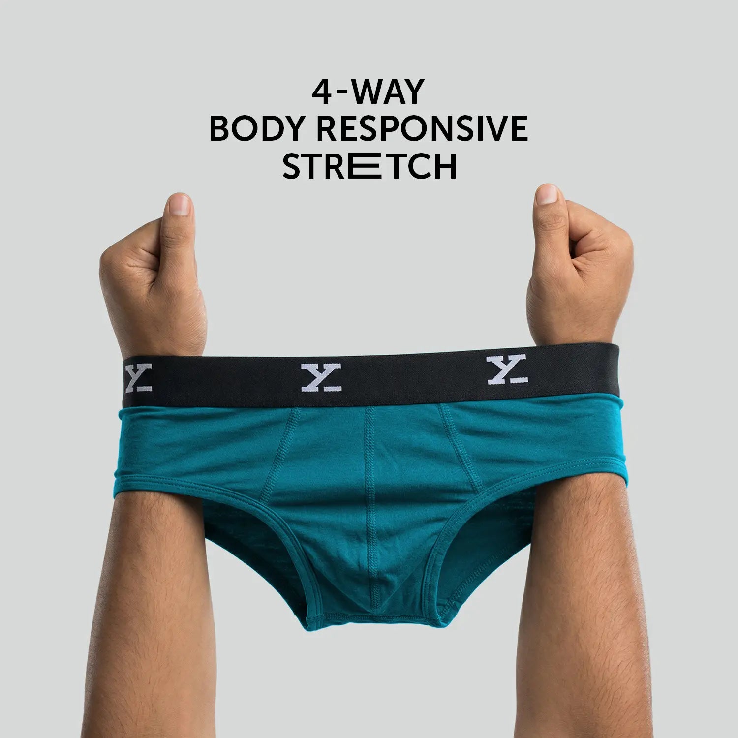 Ace Modal Briefs Aqua Blue