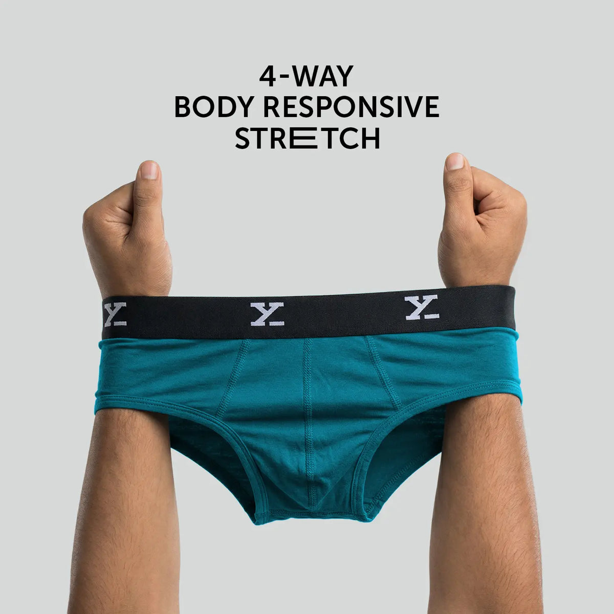 Ace Modal Briefs Aqua Blue