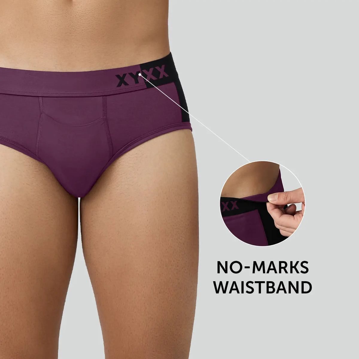 Dualist Modal Briefs Purple Plum