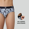 Shuffle Modal Briefs Boxy Grey