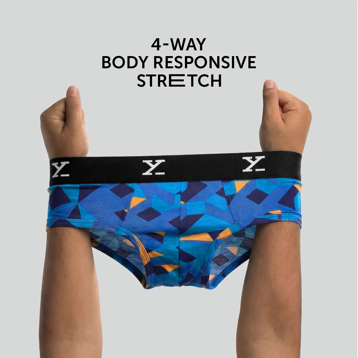 Shuffle Modal Briefs Prism Blue