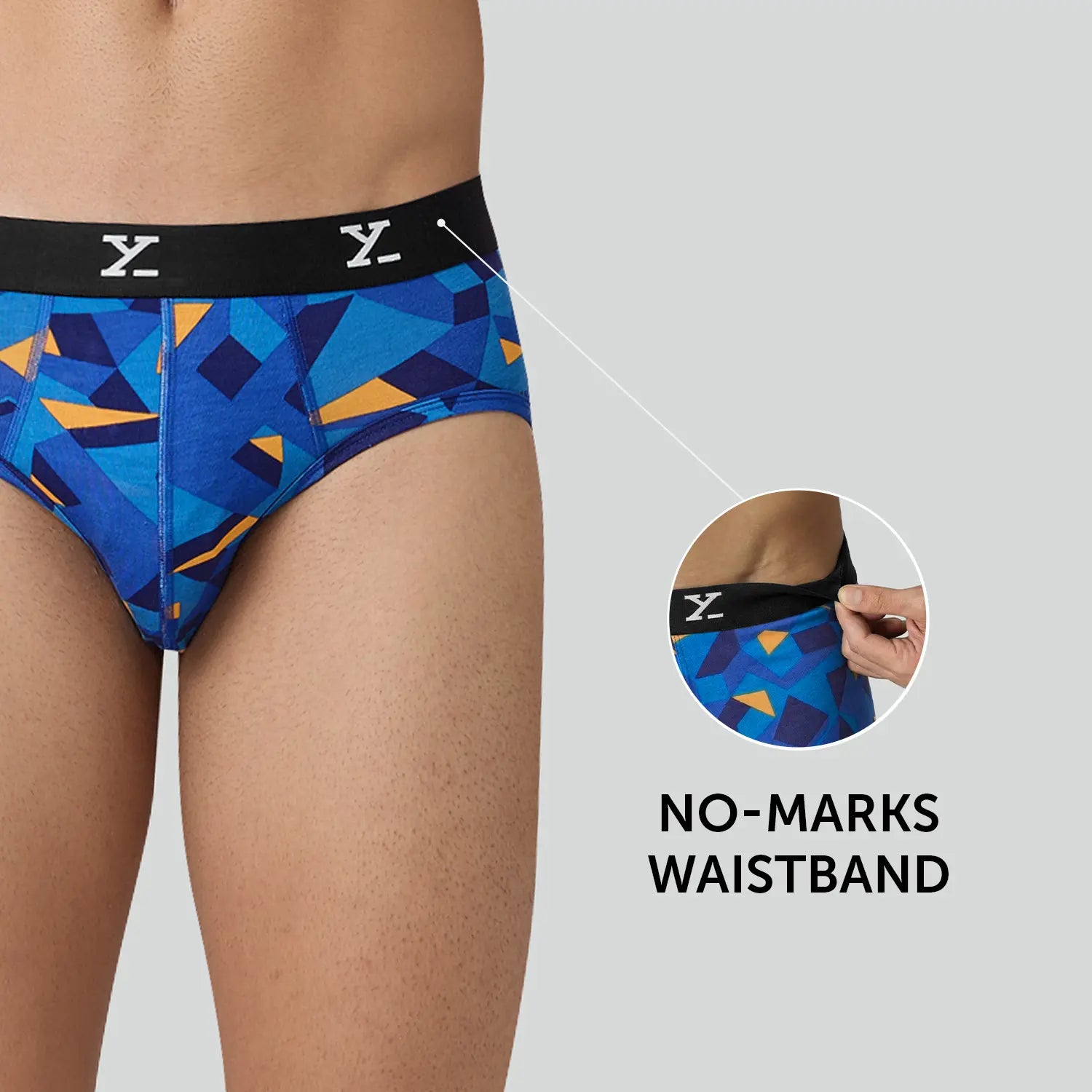 Shuffle Modal Briefs Prism Blue