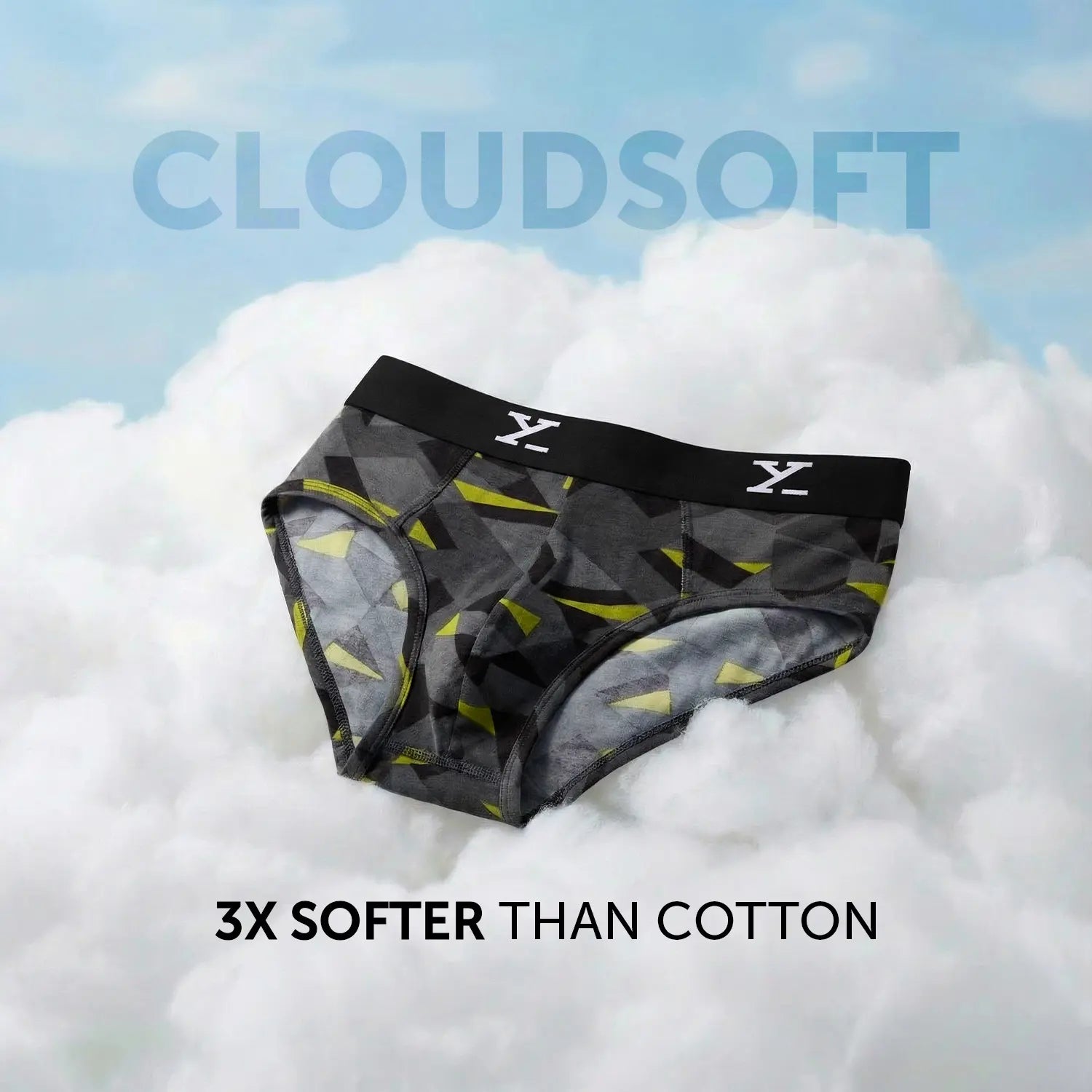 Shuffle Modal Briefs Prism Grey