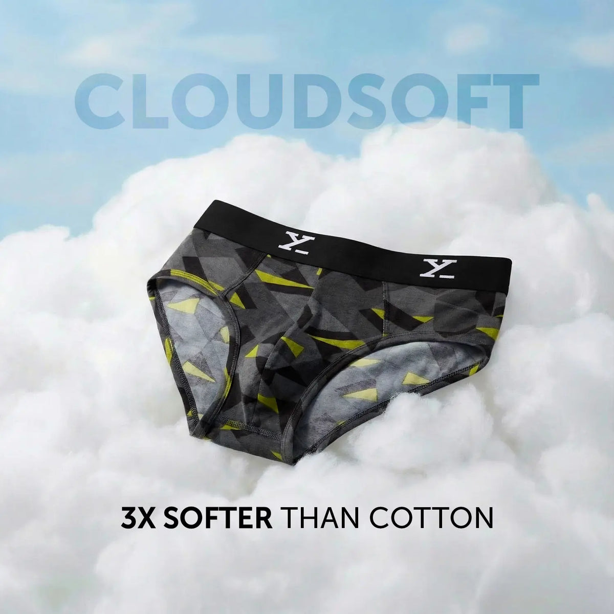 Shuffle Modal Briefs Prism Grey
