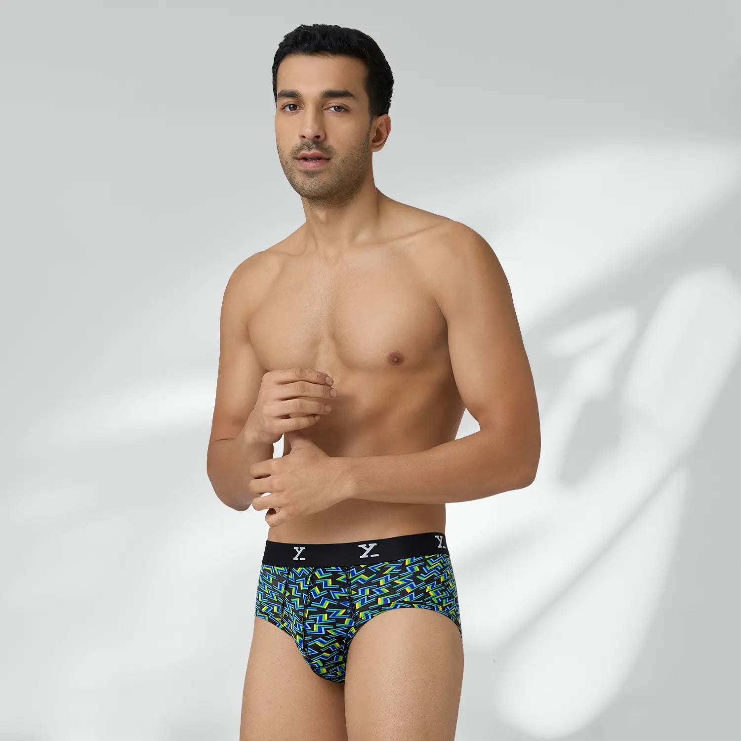 Shuffle Modal Briefs Bolt Green