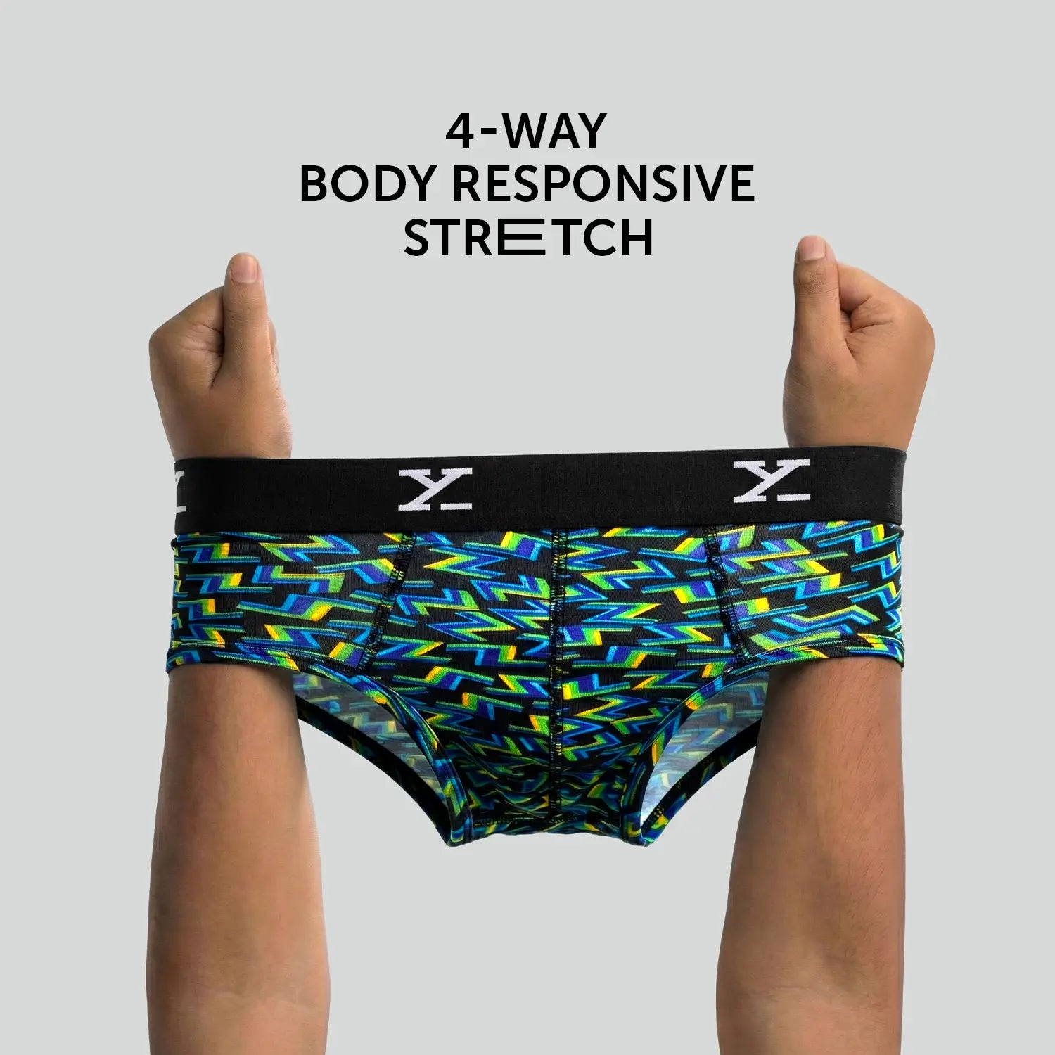 Shuffle Modal Briefs Bolt Green