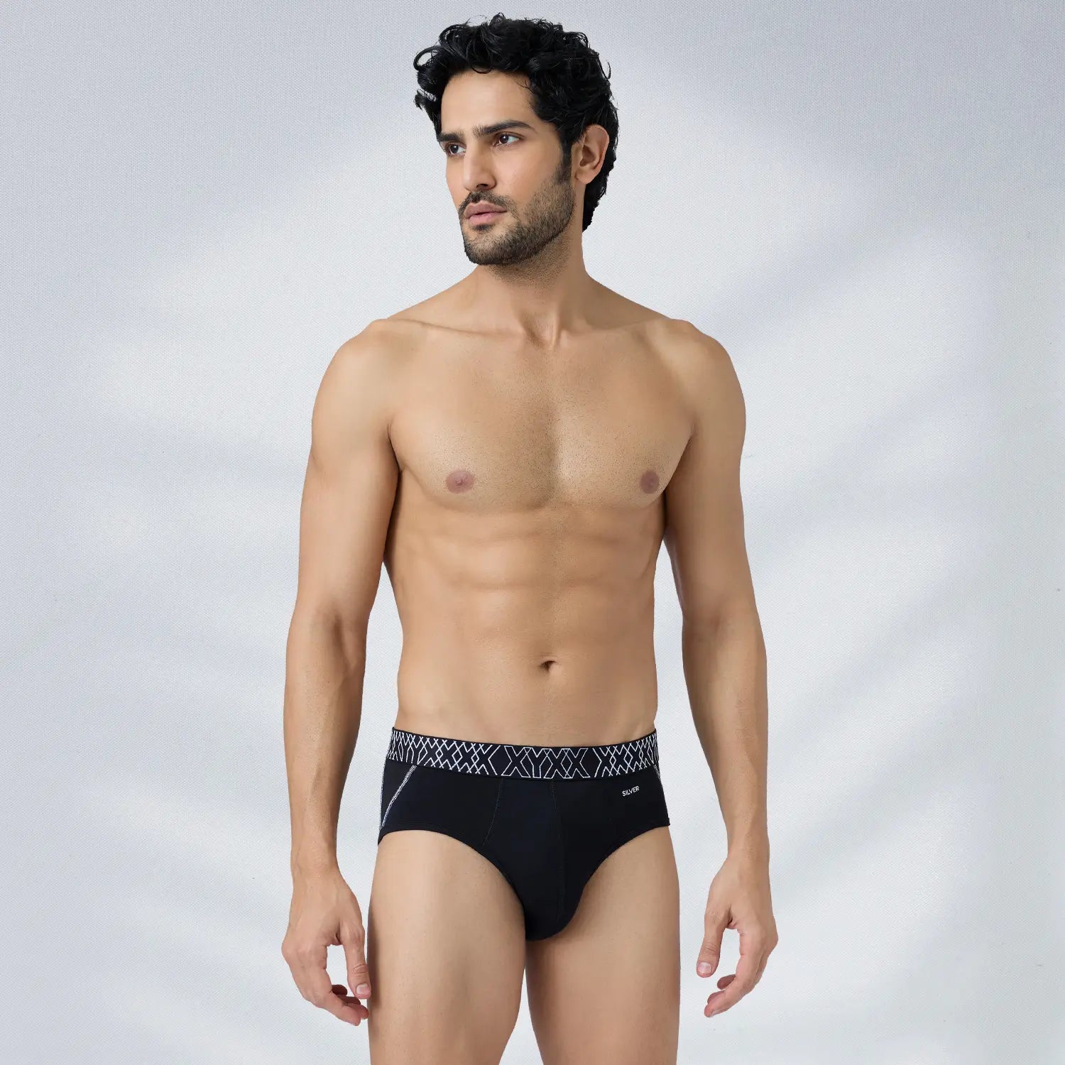 Sprint Cotton Stretch Briefs Black Knight