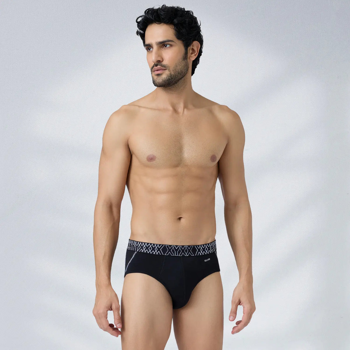 Sprint Cotton Stretch Briefs Black Knight