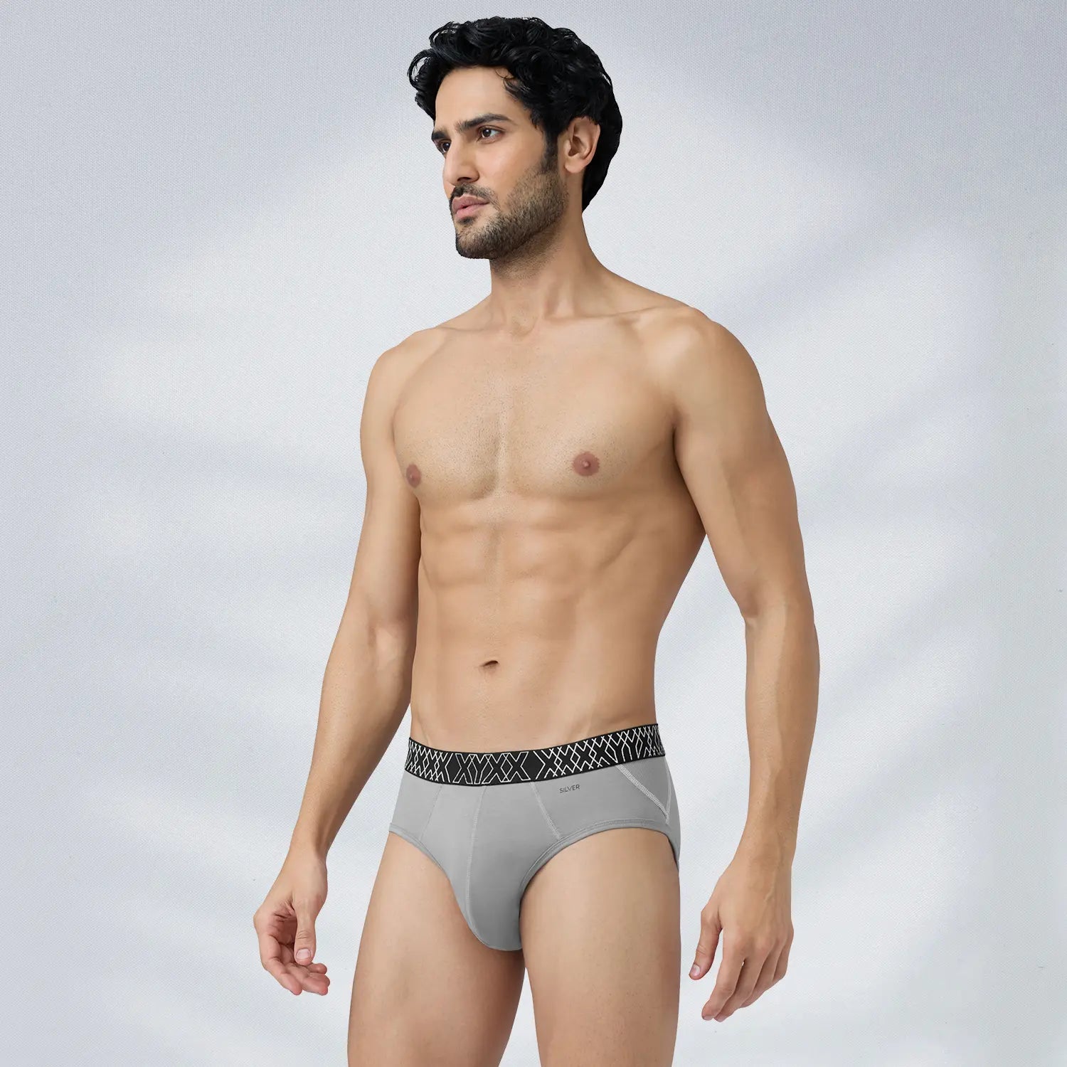 Sprint Cotton Stretch Briefs Opal Grey