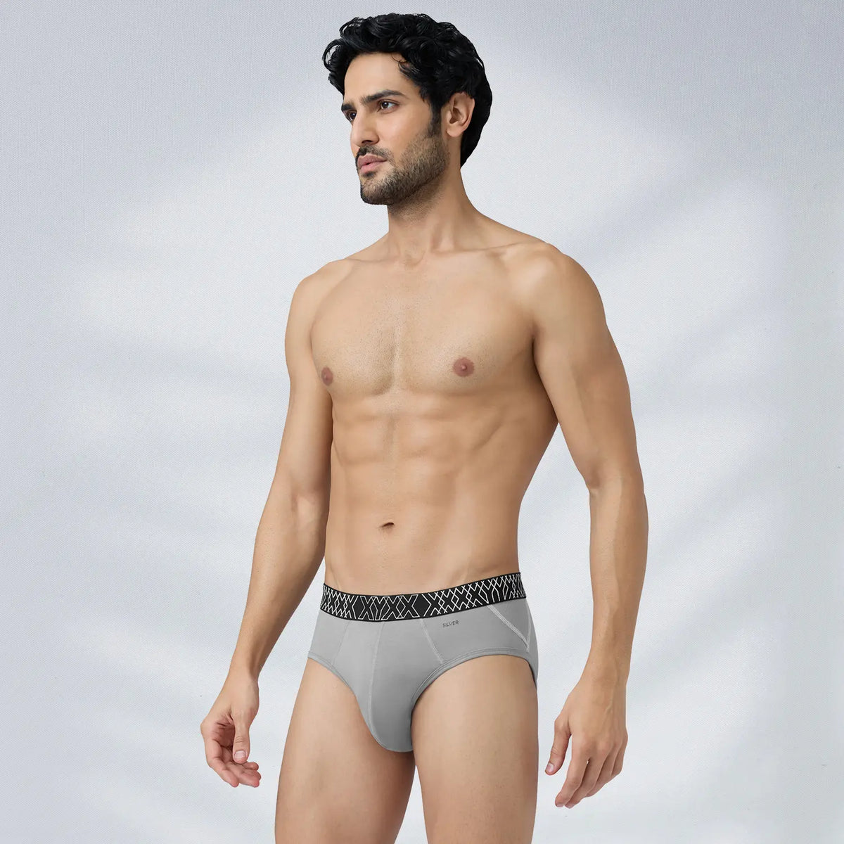 Sprint Cotton Stretch Briefs Opal Grey