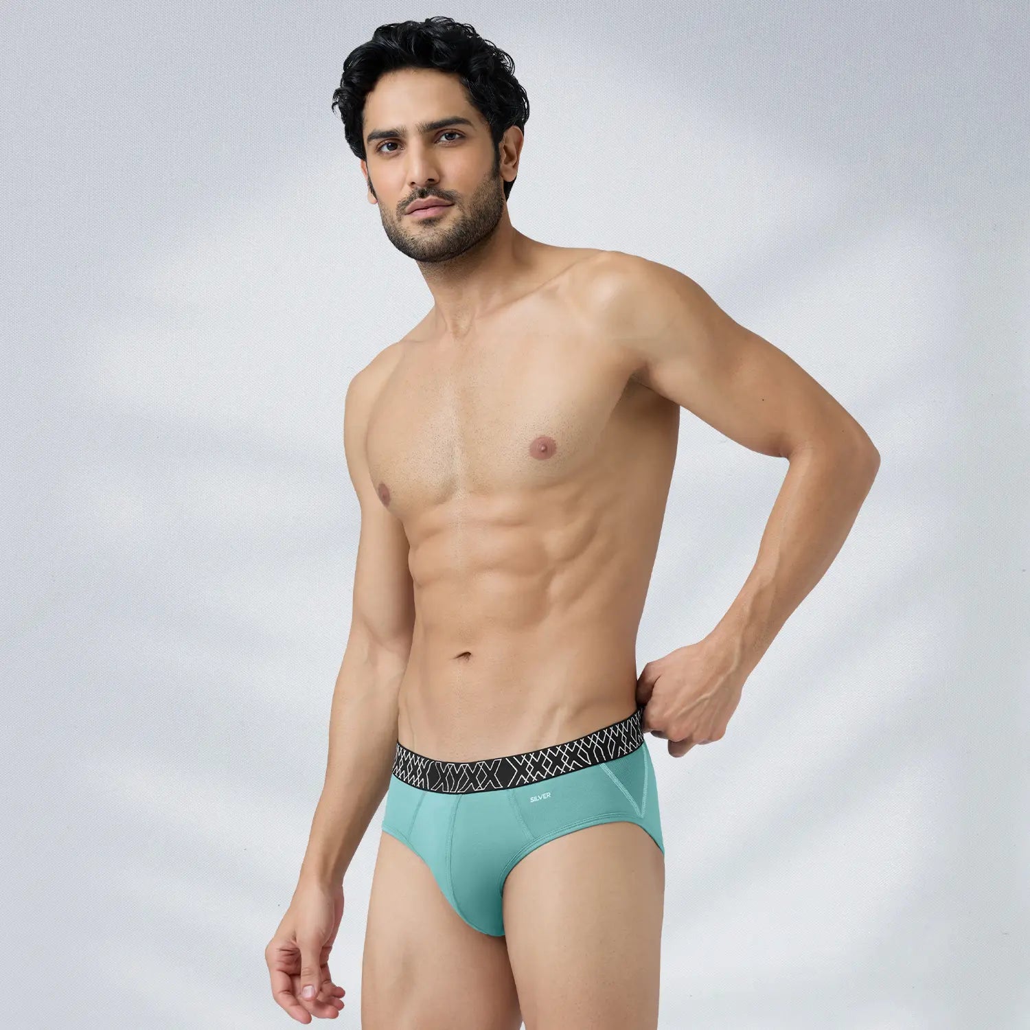 Sprint Cotton Stretch Briefs Atlas Blue