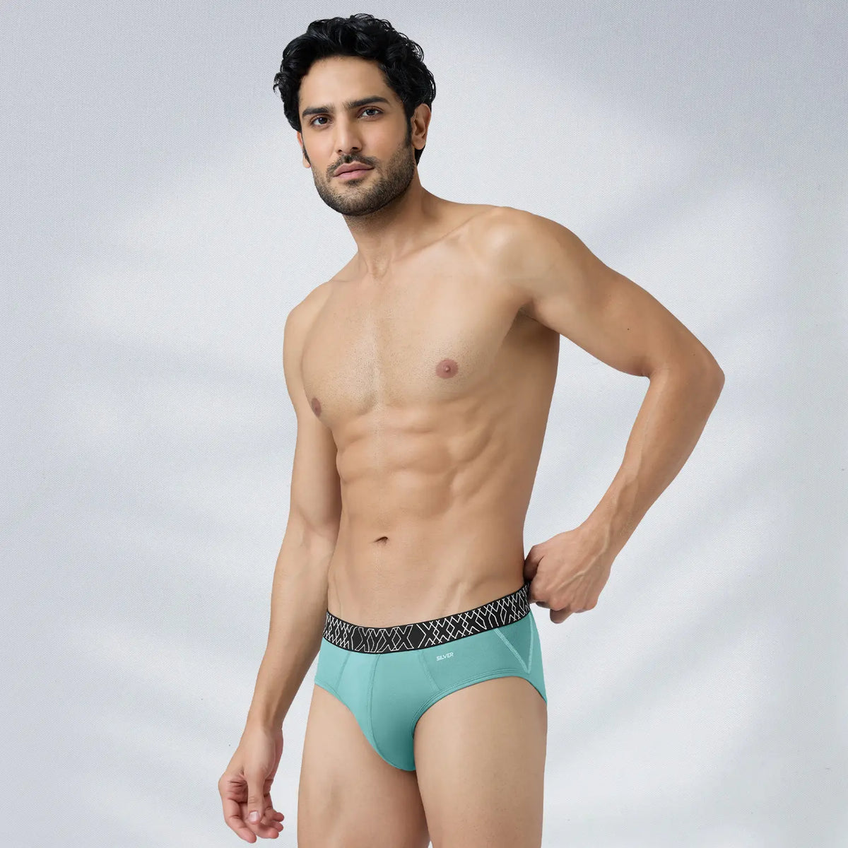 Sprint Cotton Stretch Briefs Atlas Blue