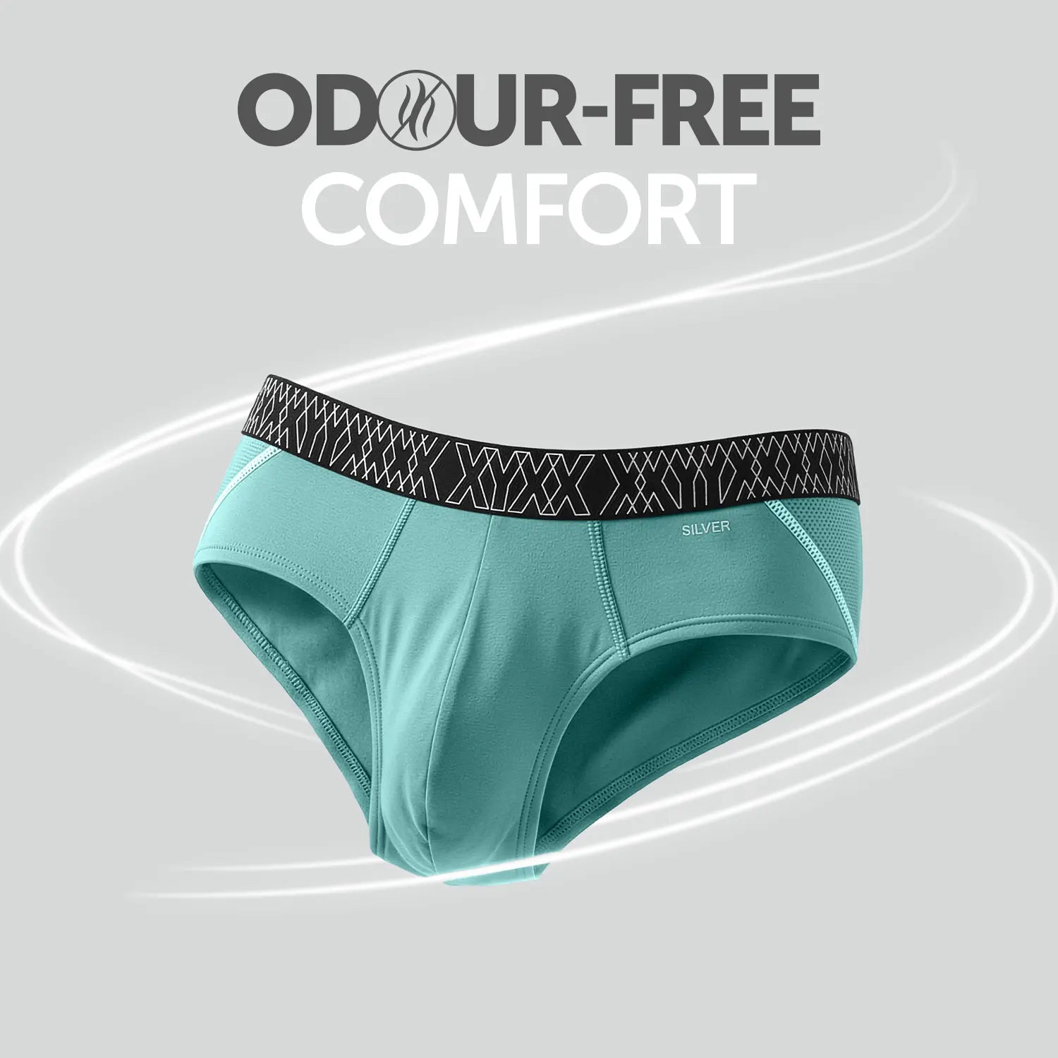 Sprint Cotton Stretch Briefs Atlas Blue