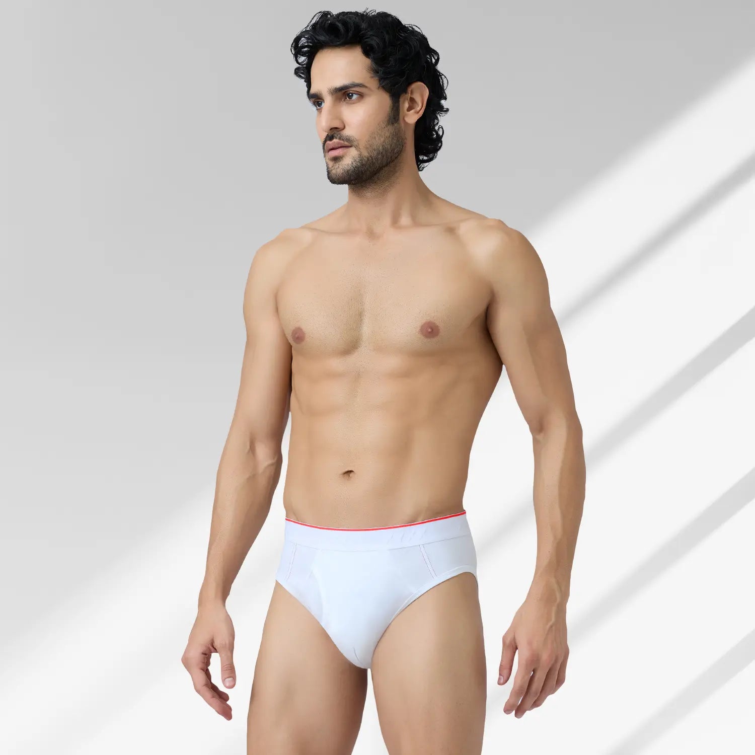 Crux Cotton Stretch Briefs Polar White
