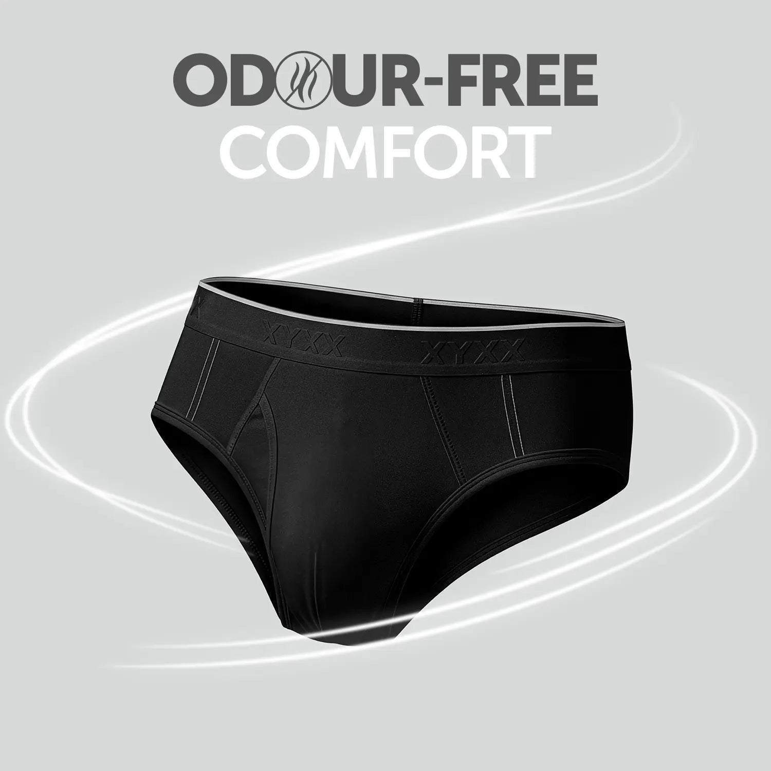 Crux Cotton Stretch Briefs Pitch Black