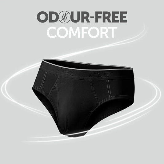 Crux Cotton Stretch Briefs Pitch Black